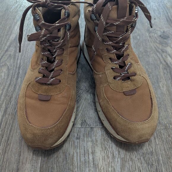 Madewell trainer sneaker boot leather suede women's 9 - Picture 4 of 7